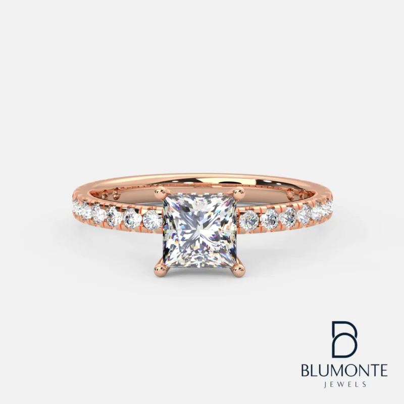 PRINCESS SOLITAIRE RING