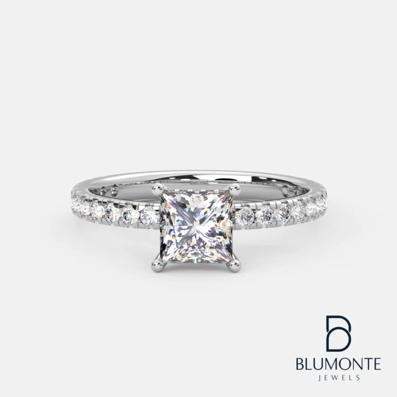 PRINCESS SOLITAIRE RING