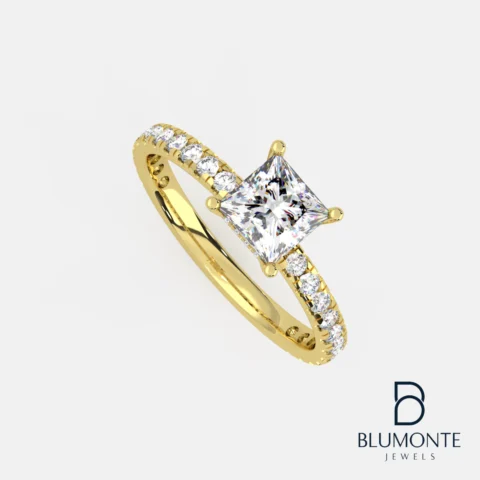 PRINCESS SOLITAIRE RING